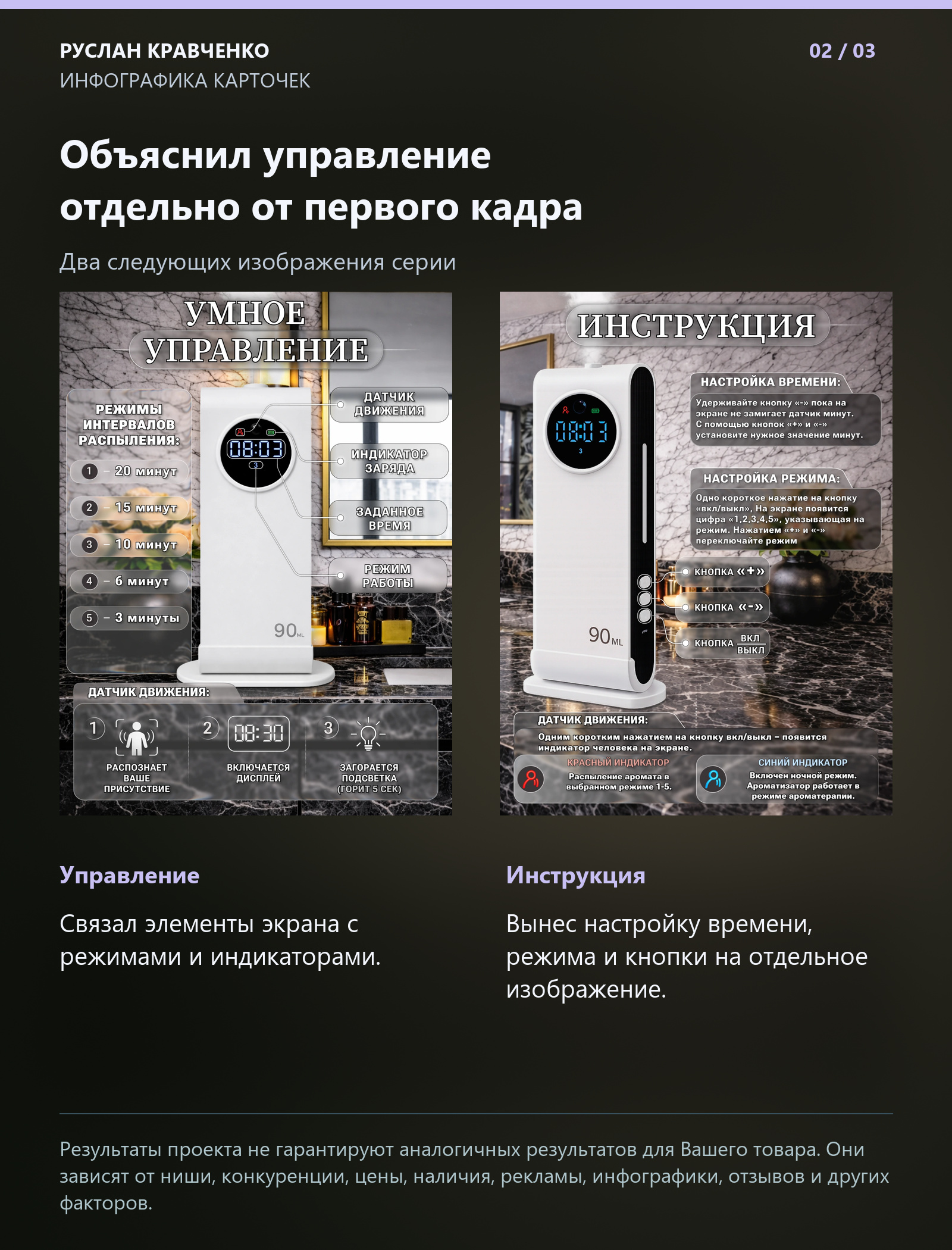 Инфографика домашнего диффузора: слайд 2